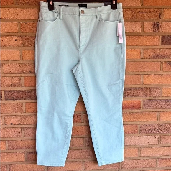 Talbots Jeans Talbots Petite Jegging Crop Nwt Womens High